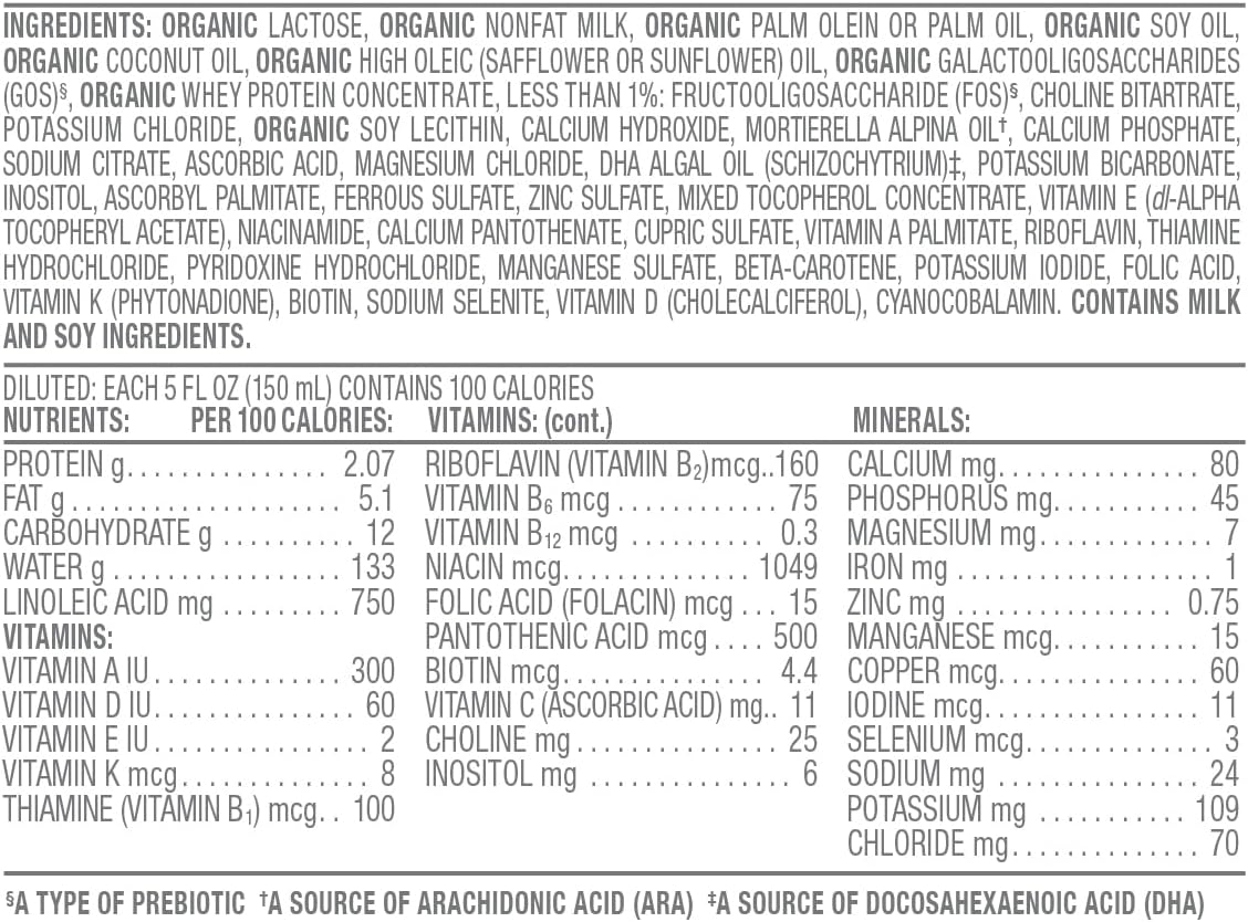 Happy Baby Organics Infant Formula, Milk Based Powder with Iron Stage 1, 21 Ounce (Pack of 1) packaging may vary - Image 8